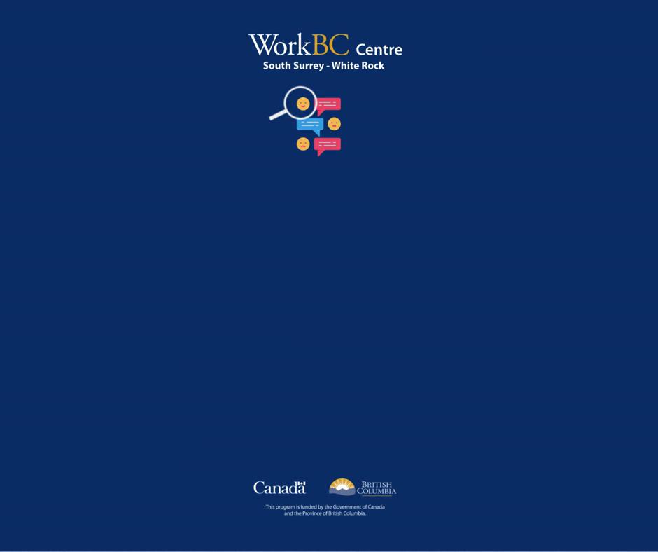 Work BC South Surrey-White Rock