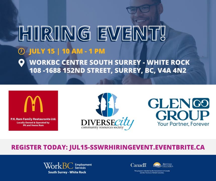 Work BC South Surrey-White Rock